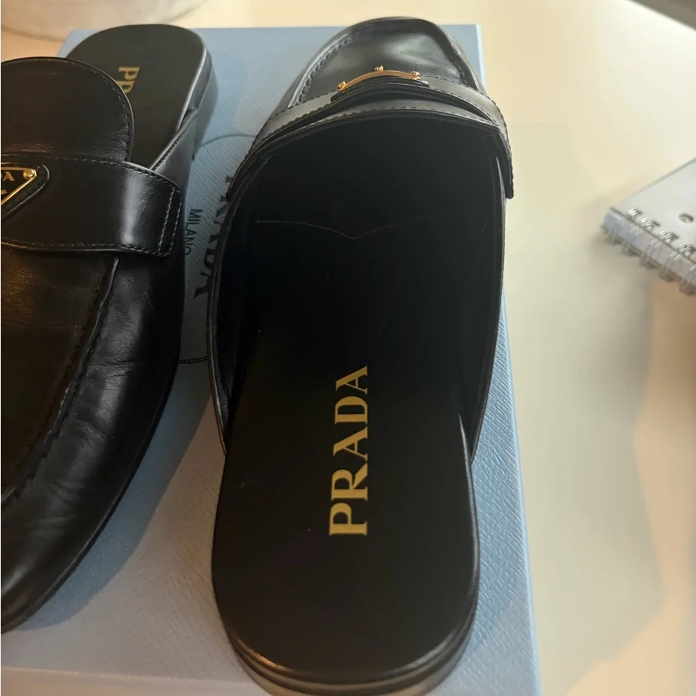 Prada Leather Mules - Picture 6 of 8